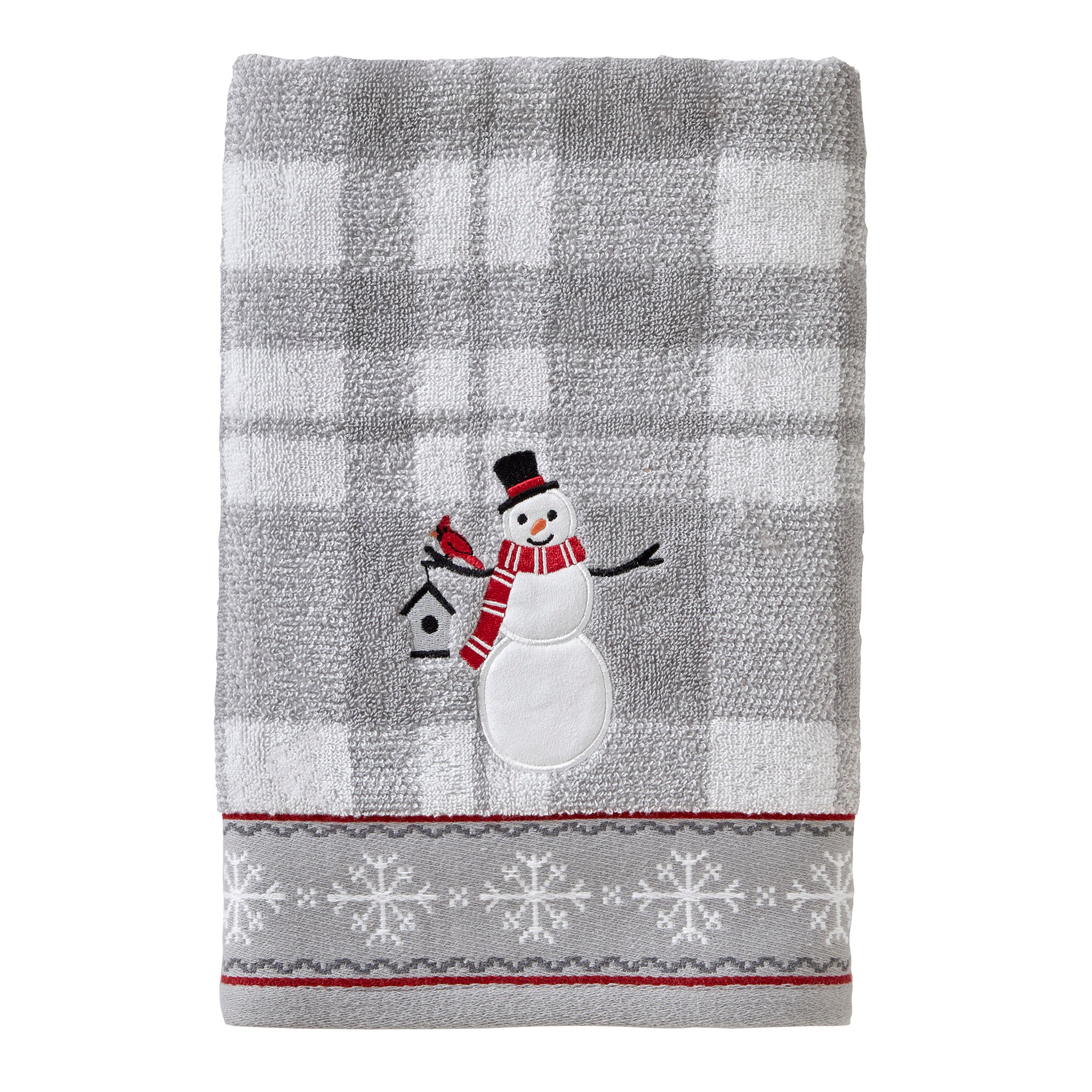 Snowman bath towels sale