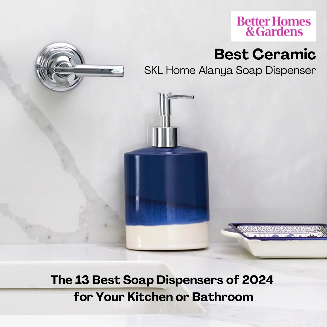 Alanya by SKL Home: "Best Ceramic" Soap Dispenser!