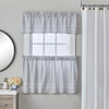 Adelyn Window Valance, Gray, 58" x 13"