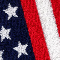 American Flag Jacquard Reversible 2-Piece Hand Towel Set, Multi