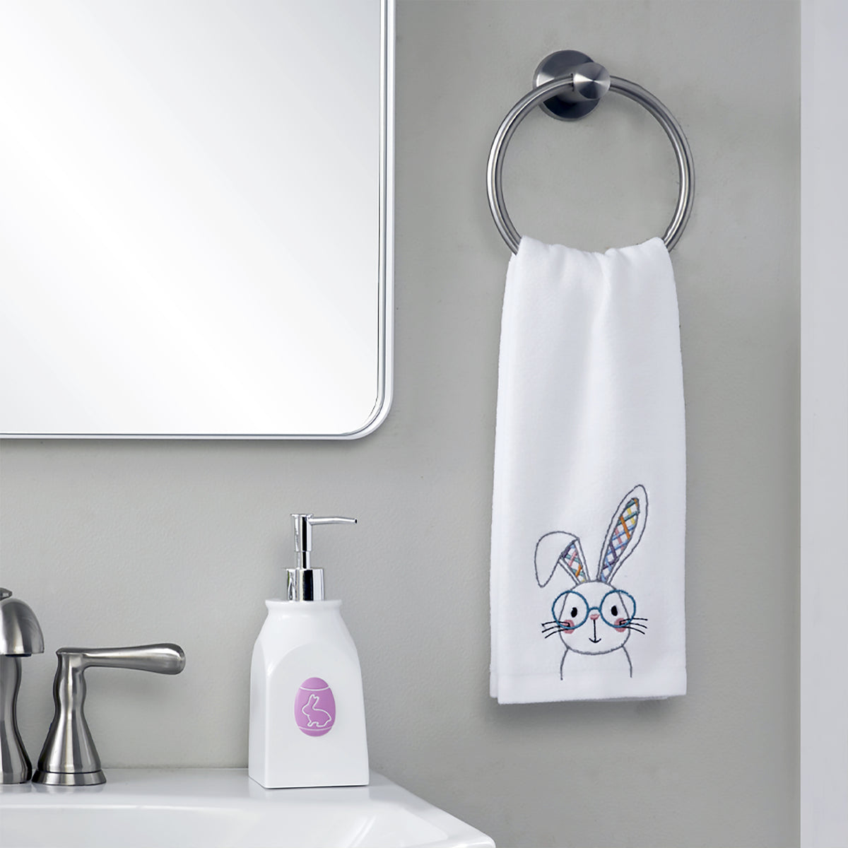 Celebrations 6-Piece Hand Towel Set, Assorted