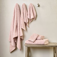 CloudSoft Cotton Luxury Bath Towel, Blush