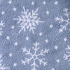 Scattered Snowflakes 4pc Bath & Hand Towel Set, Blue
