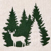 Buffalo Plaid/Deer Spruce 2-Piece Hand Towel Set, Spruce