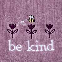 Bee Kind 2-Piece Hand Towel Set, Lavender