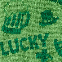 Lucky Jacquard 2-Piece Hand Towel Set, Green