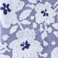 Floral Jacquard 2-Piece Hand Towel Set, Twilight
