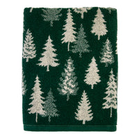 Evergreen Trees Bath Towel, Evergreen