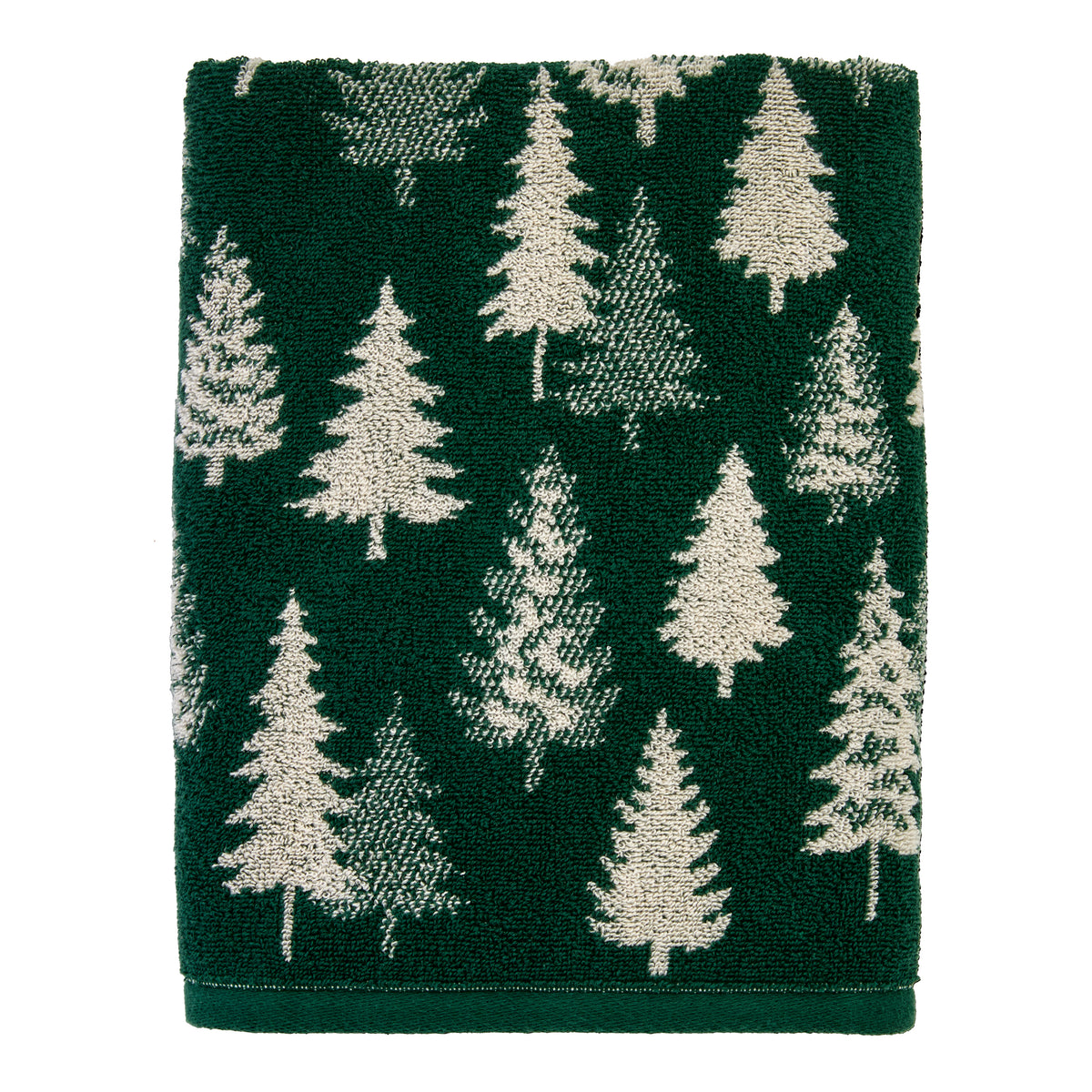 Evergreen Trees Bath Towel, Evergreen