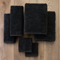CloudSoft Cotton Luxury 6-Piece Towel Set, Slate
