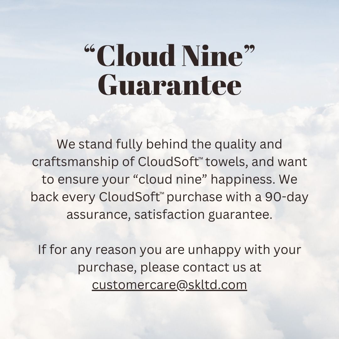 CloudSoft Cotton Luxury 6-Piece Towel Set, Slate