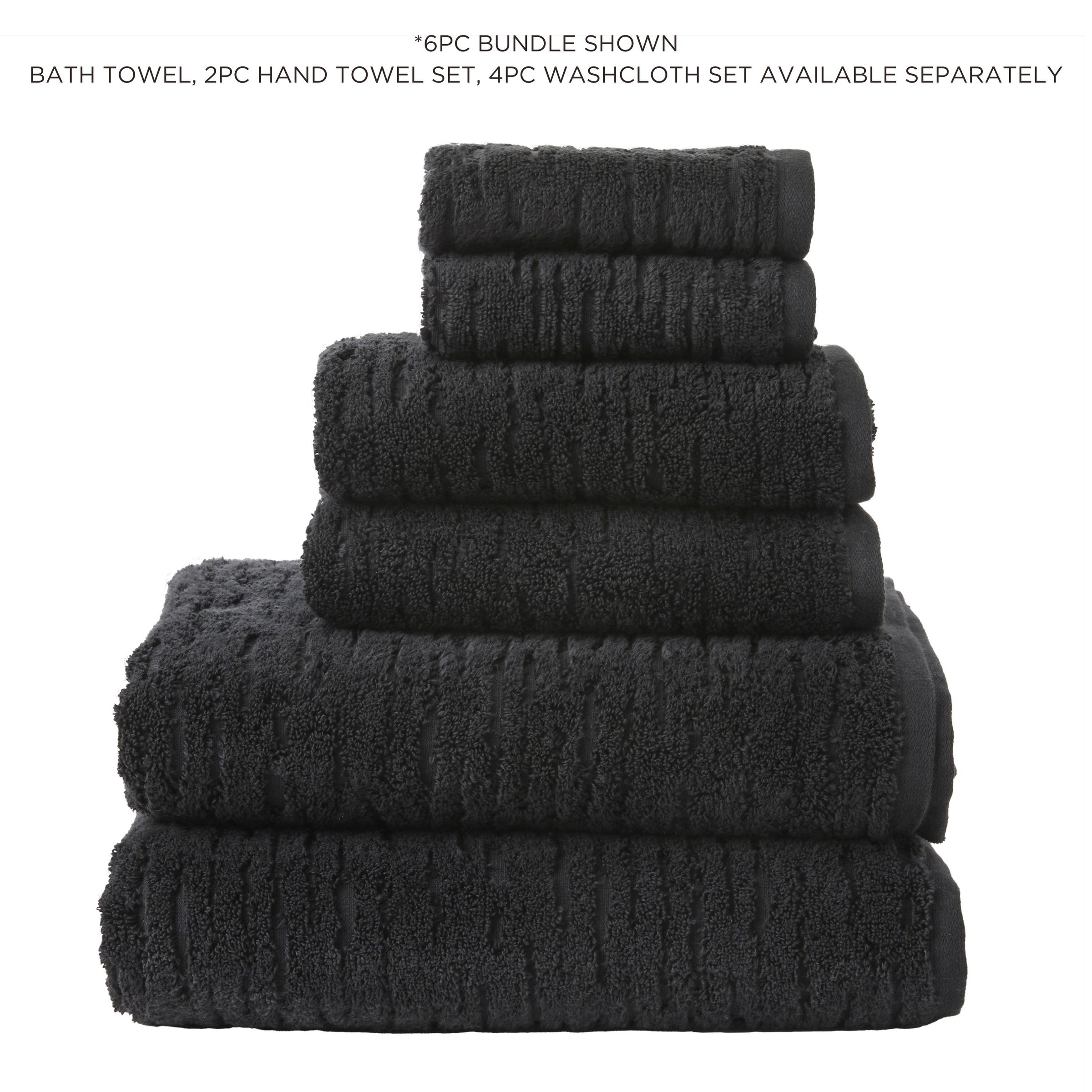 CloudSoft Cotton Luxury Bath Towel, Slate