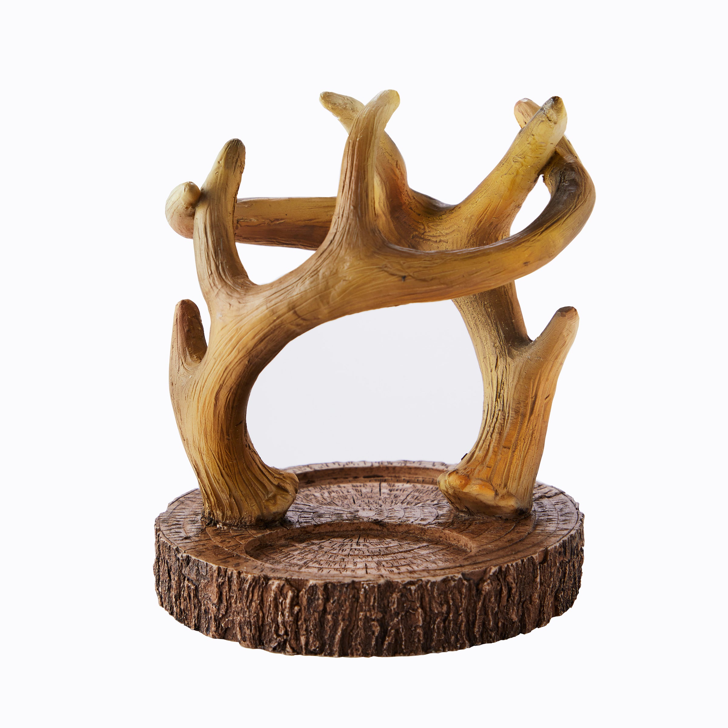 Home On The Range Toothbrush Holder, Brown