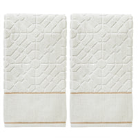 Vern Yip by SKL Home Bamboo Lattice 9pc Full Bath Plus Splash Box Gift Set, Assorted