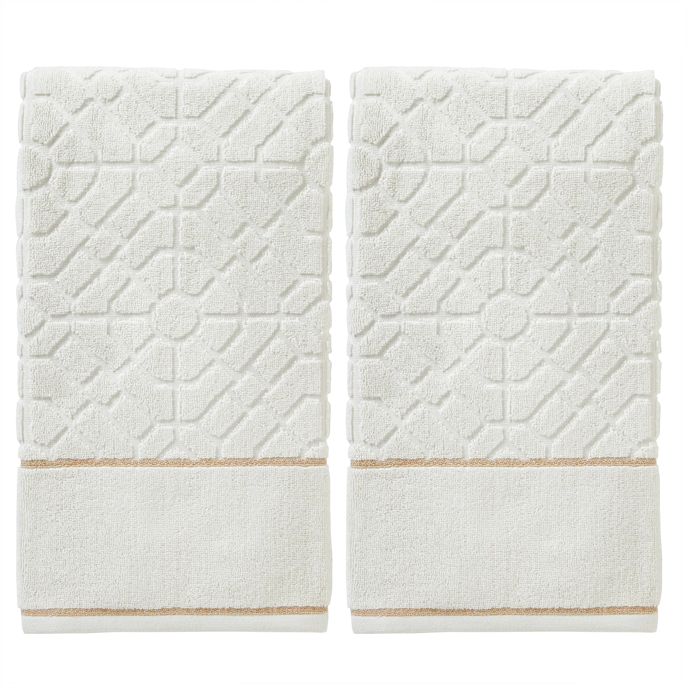 Vern Yip by SKL Home Bamboo Lattice 9pc Full Bath Plus Splash Box Gift Set, Assorted