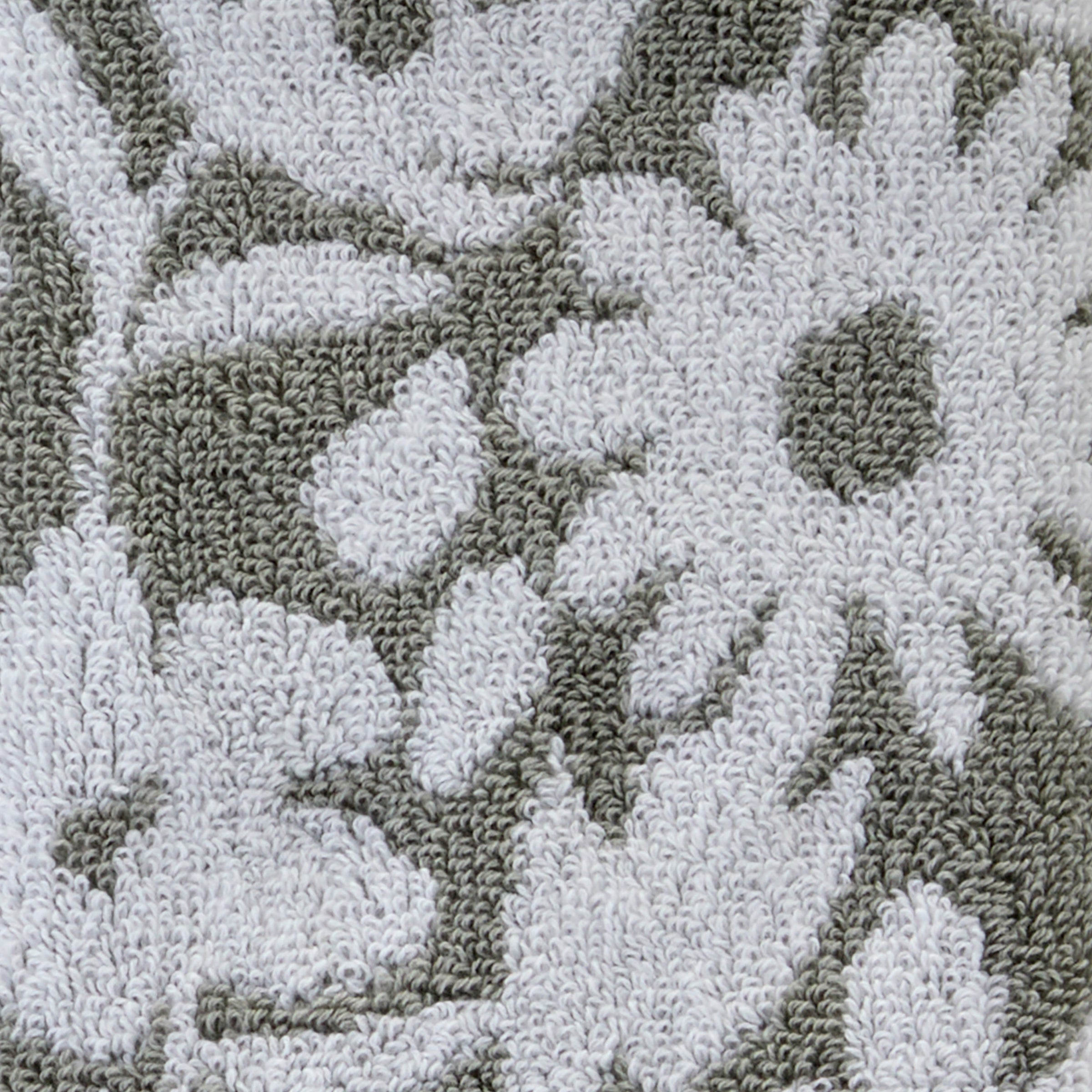 Bedford Floral Jacquard 2-Piece Hand Towel Set, Sage