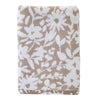 Bedford Floral Jacquard Bath Towel, Tan
