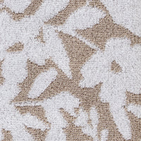 Bedford Floral Jacquard 2-Piece Hand Towel Set, Tan