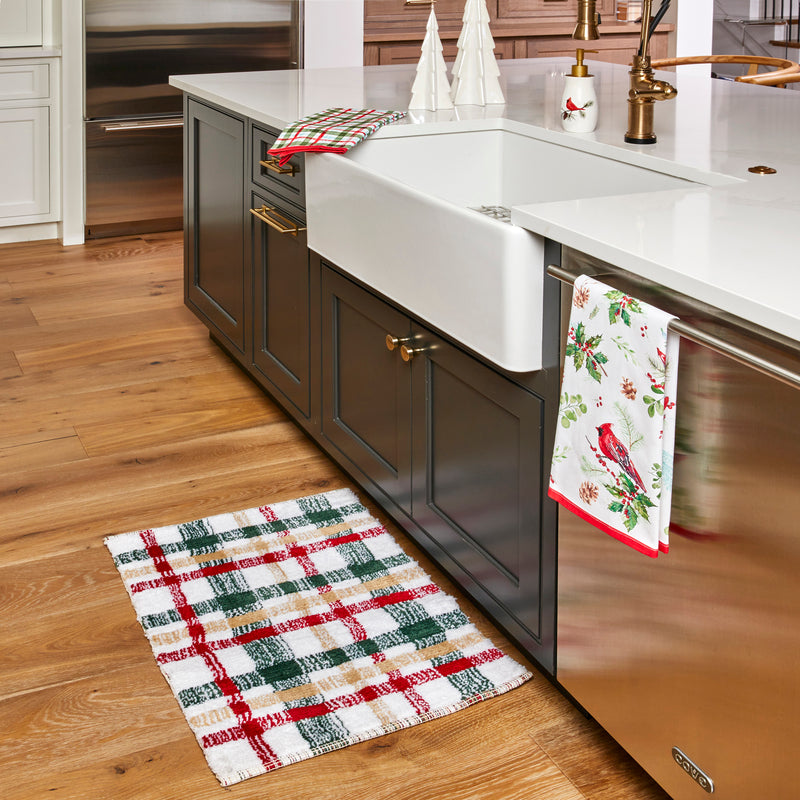 Berry Cardinal 2-Piece Dish Towel Set, Multi