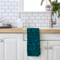 Blossom Floral 2-Piece Hand Towel Set, Spruce