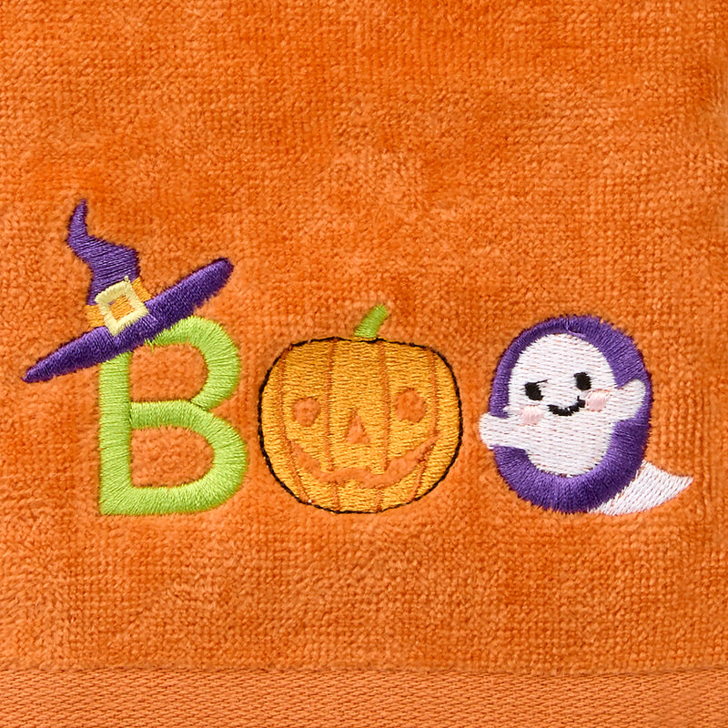 Boo 2-Piece Hand Towel Set, Orange