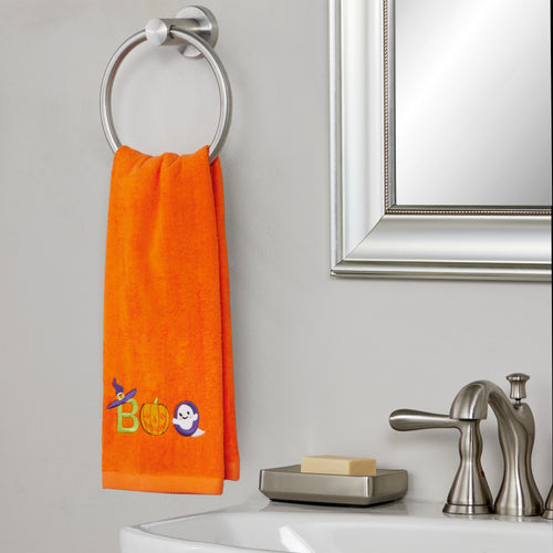 Boo 2-Piece Hand Towel Set, Orange