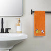 Boo 2-Piece Hand Towel Set, Orange