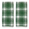 Buffalo Plaid 2-Piece Hand Towel Set, Spruce
