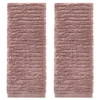 CloudSoft Cotton Luxury 2-Piece Hand Towel Set, Clay
