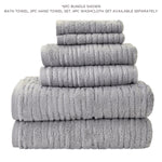 CloudSoft Cotton Luxury Bath Towel, Gray