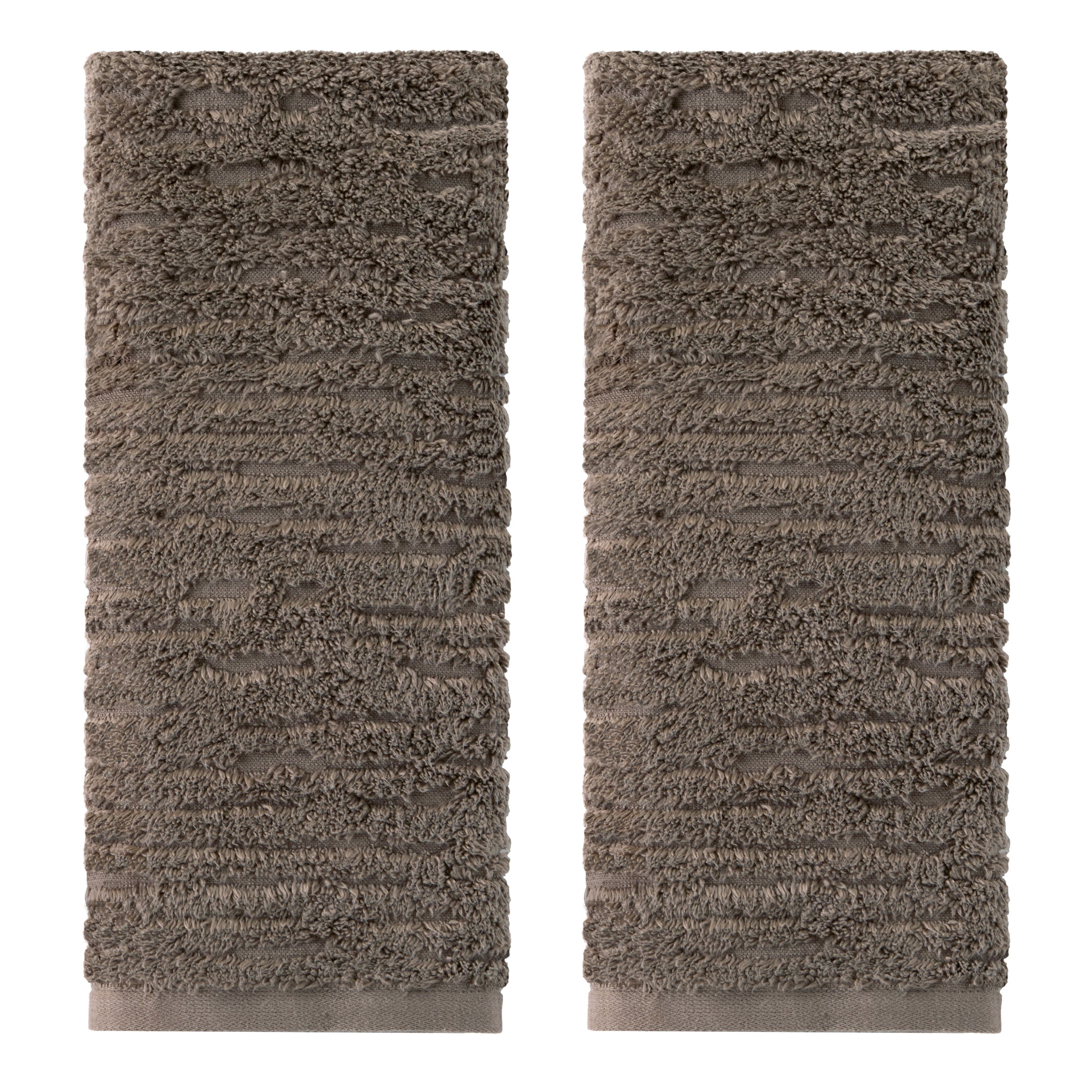 CloudSoft Cotton Luxury 2-Piece Hand Towel Set, Mink