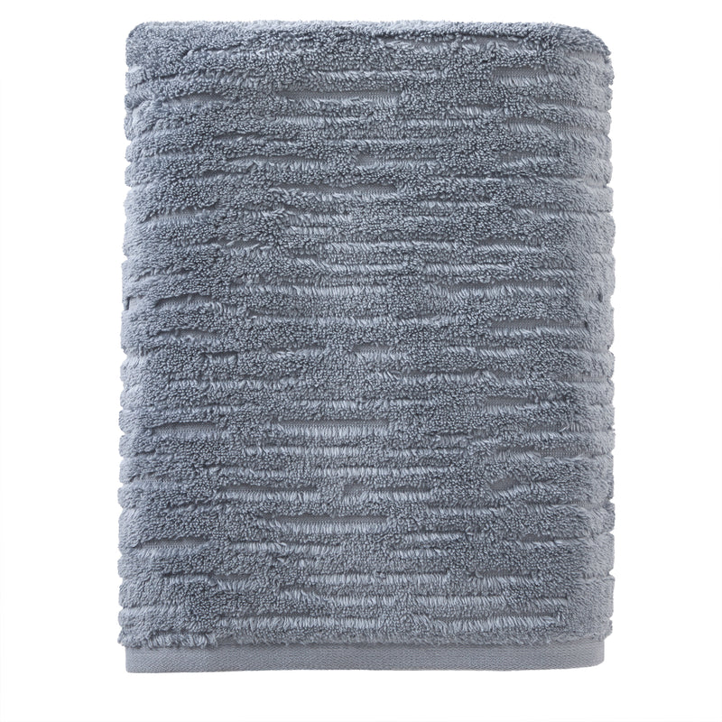 CloudSoft Cotton Luxury Bath Towel, Smoke Blue
