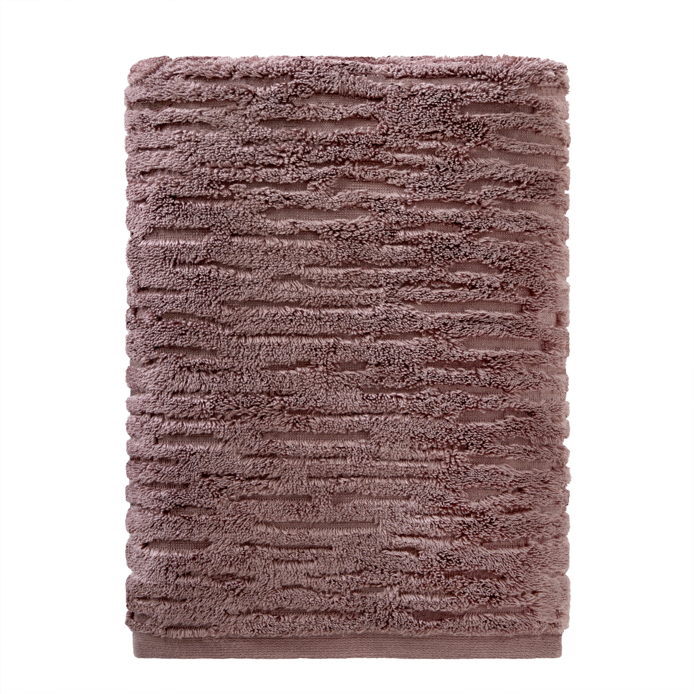 CloudSoft Cotton Luxury Bath Towel, Soft Plum