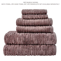 CloudSoft Cotton Luxury Bath Towel, Soft Plum