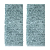 CloudSoft Cotton Luxury 2-Piece Hand Towel Set, Teal