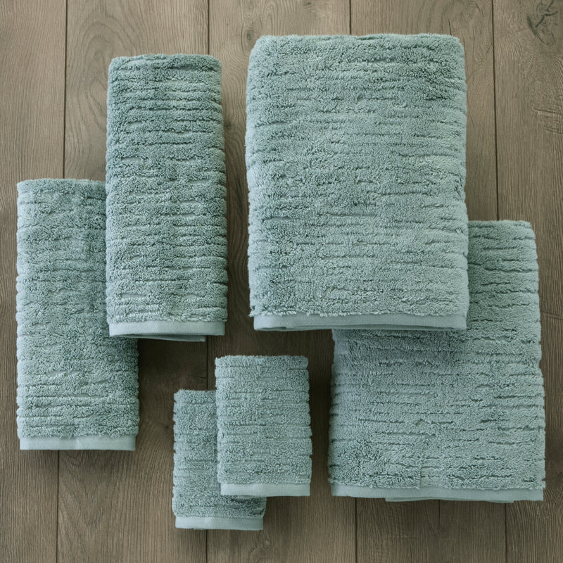 CloudSoft Cotton Luxury 4-Piece Washcloth Set, Teal