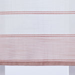 Carrick Stripe Window Valance, Pink, 56" x 13"