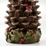 Celebrate Pinecone Lotion/Soap Dispenser, Brown