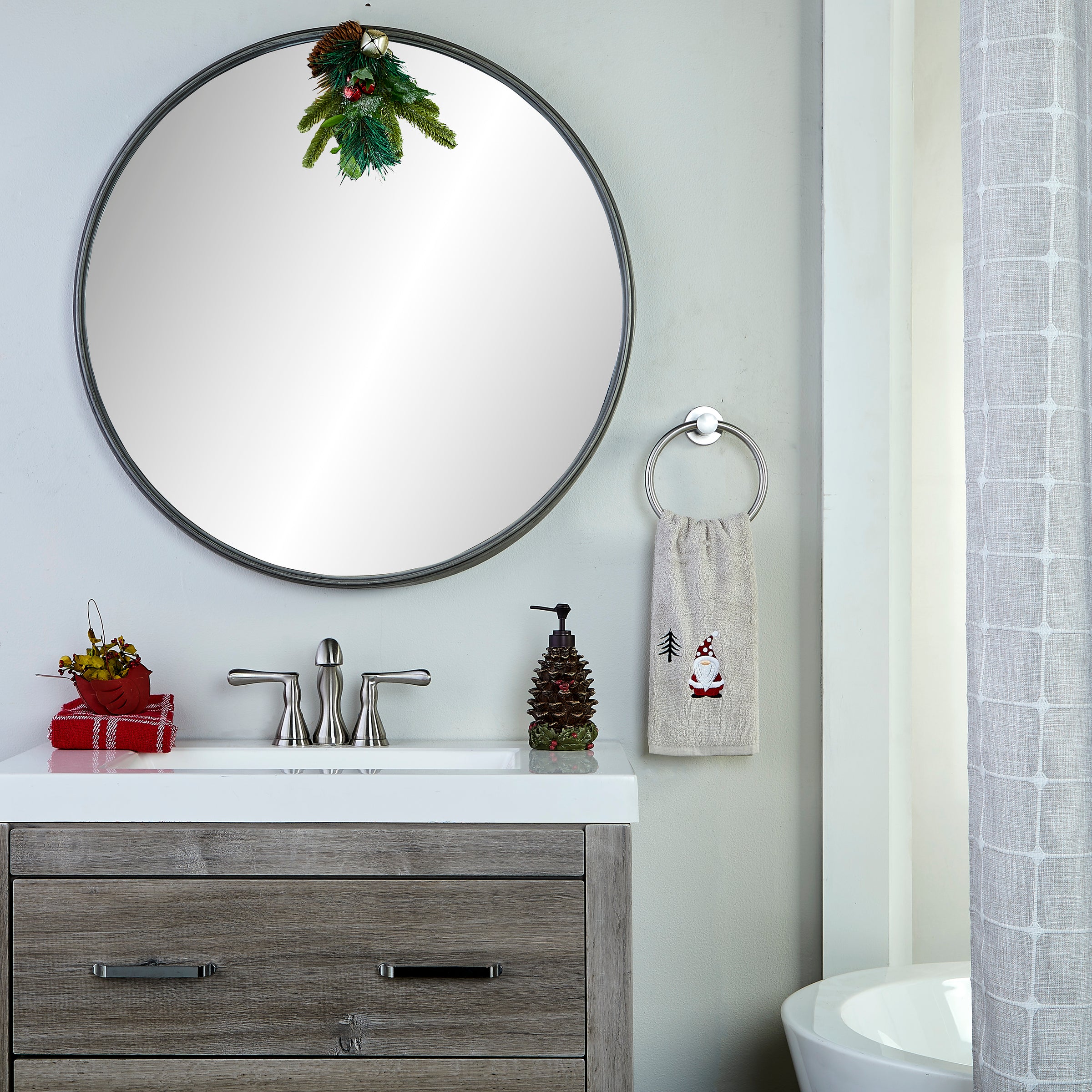 Celebrate Pinecone Lotion/Soap Dispenser, Brown