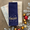 Cheers 2-Piece Hand Towel Set, Navy