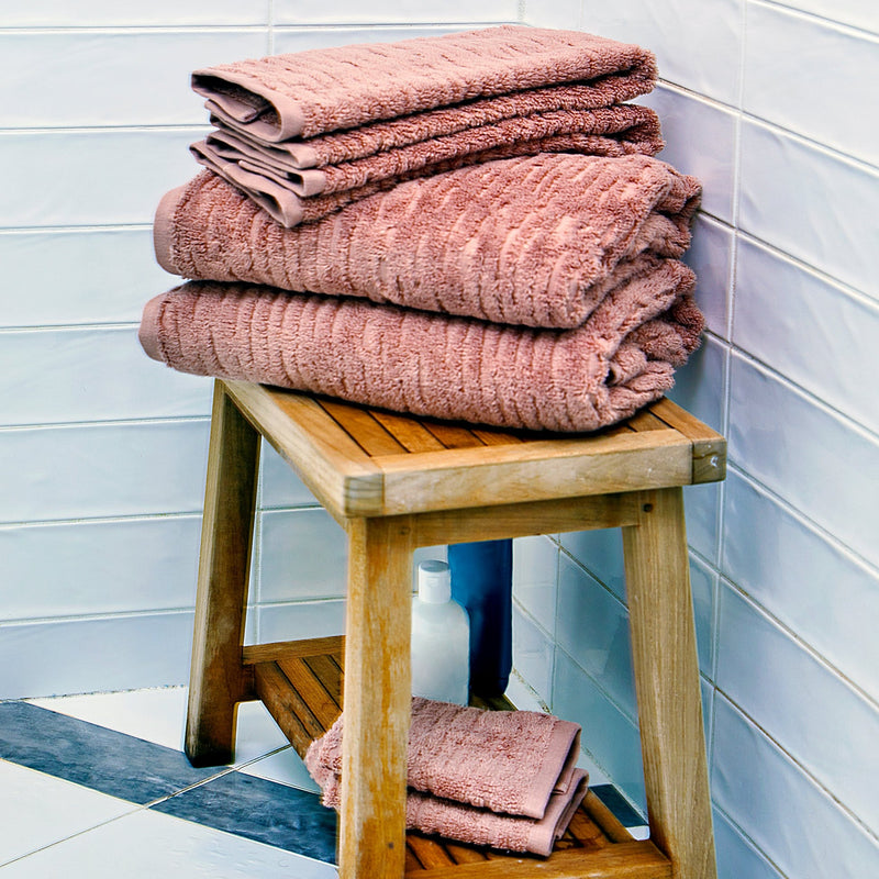 CloudSoft Cotton Luxury Bath Towel, Clay