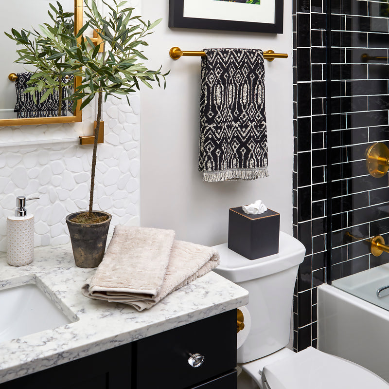 CloudSoft Cotton Luxury 6-Piece Towel Set, Oatmeal