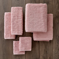 CloudSoft Cotton Luxury 6-Piece Towel Set, Blush