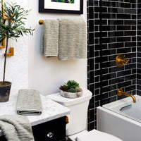 CloudSoft Cotton Luxury 2-Piece Hand Towel Set, Sage