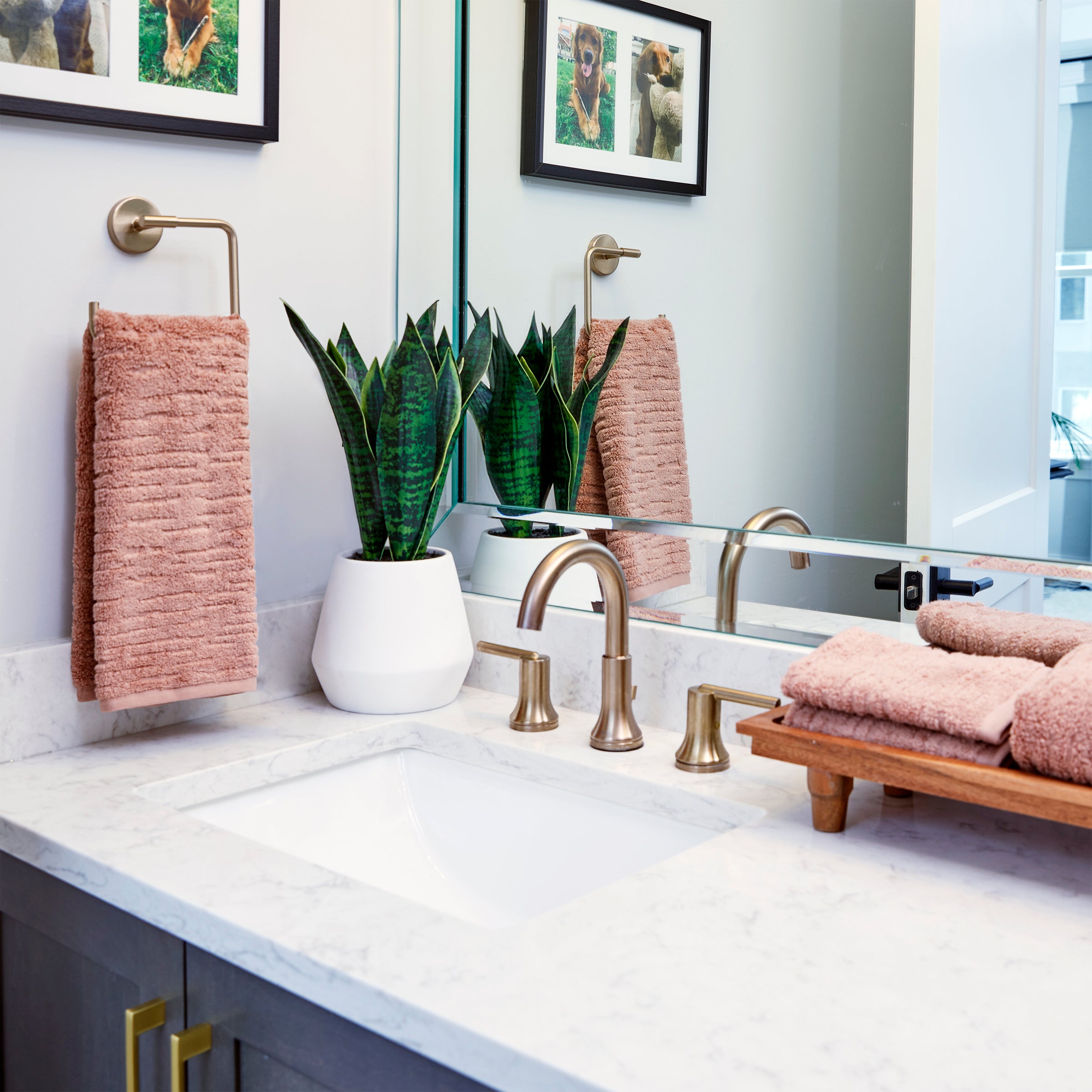 CloudSoft Cotton Luxury Bath Towel, Clay