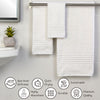 Classic SoftTouch 6-Piece Towel Set, White