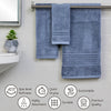 Classic SoftTouch 6-Piece Towel Set, Blue Denim