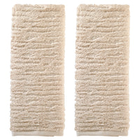 CloudSoft Cotton Luxury 2-Piece Hand Towel Set, Oatmeal