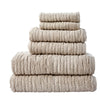 CloudSoft Cotton Luxury 6-Piece Towel Set, Oatmeal