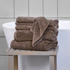 CloudSoft Cotton Luxury 6-Piece Towel Set, Mink